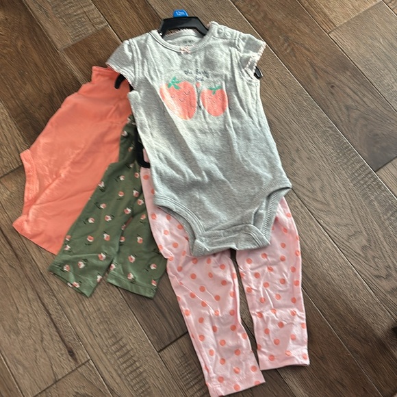 Carter's Other - Carter’s 4 piece Mix and Match Set size 12 mos NWT
